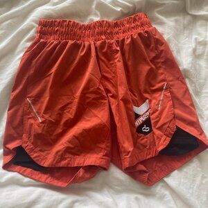 Orange Hyperfly Grappling 2-in-1 Shorts, size XS